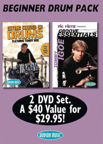 Igoe, Tommy - Beginner Drum DVD Pack