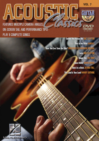 Acoustic Classics - Guitar Play-Along DVD Vol. 7