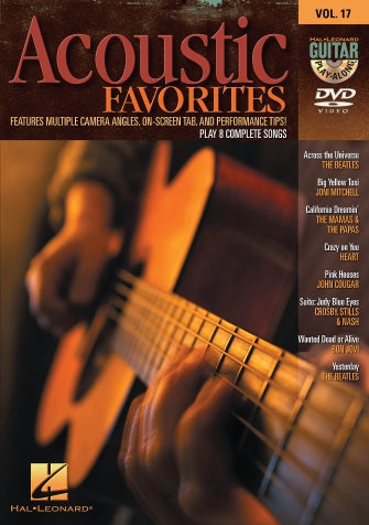 Acoustic Favorites - Guitar Play-Along DVD Vol. 17