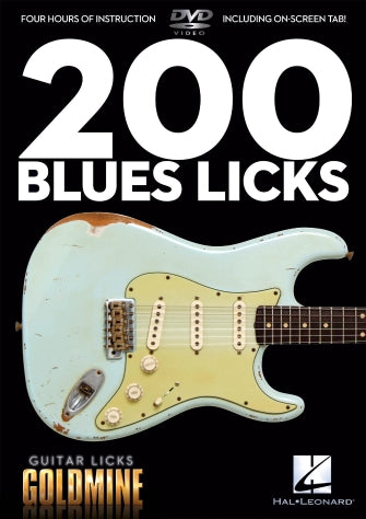 Two Hundred Blues Licks - Guitar Licks Goldmine