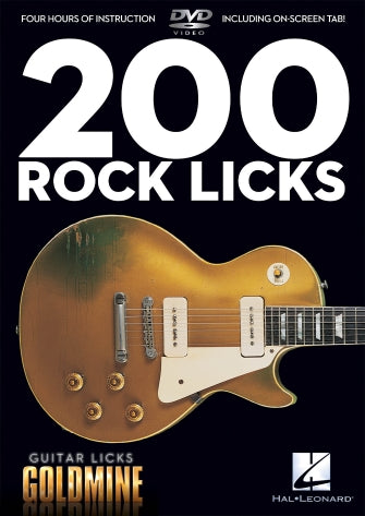 Two Hundred Rock Licks - Guitar Licks Goldmine