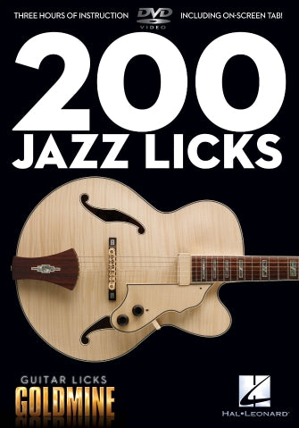 Two Hundred Jazz Licks - Guitar Licks Goldmine