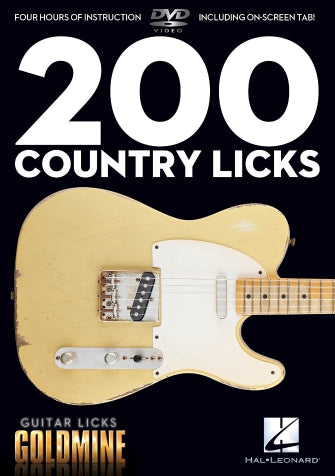 Two Hundred Country Licks - Guitar Licks Goldmine