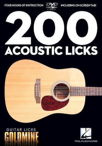 Two Hundred Acoustic Licks - Guitar Licks Goldmine