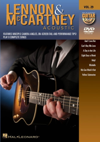 Lennon & McCartney Acoustic - Guitar Play-Along DVD Volume 29