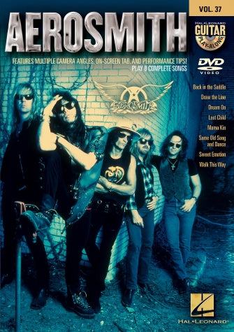 Aerosmith - Guitar Play-Along DVD Volume 37