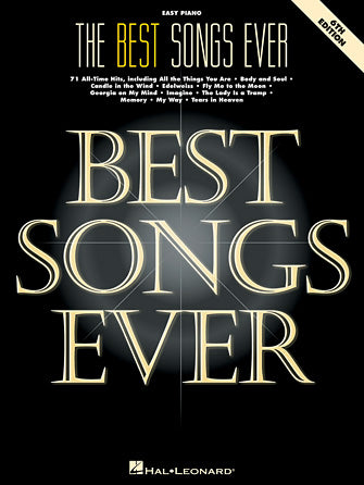 Best Songs Ever - 5th Edition - Easy Piano