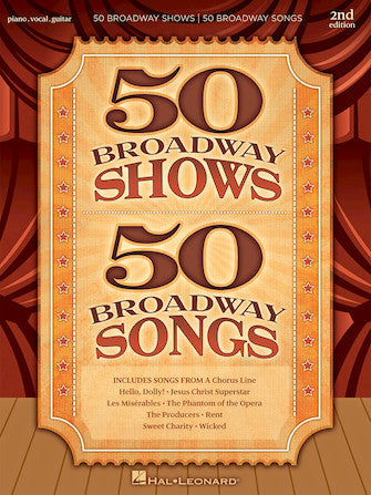 Fifty Broadway Shows/50 Broadway Songs - P/V/G