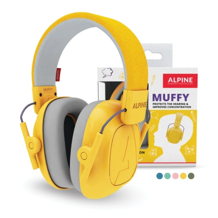 Muffy Headphones for Kids - Yellow