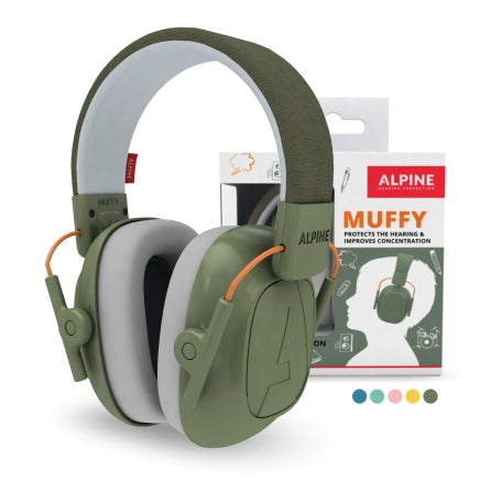 Muffy Headphones for Kids - Green