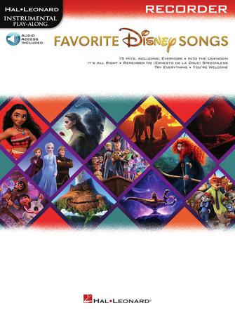 Favorite Disney Songs - Instrumental Play-Along