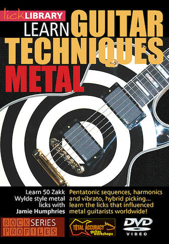 Learn Guitar Techniques: Metal