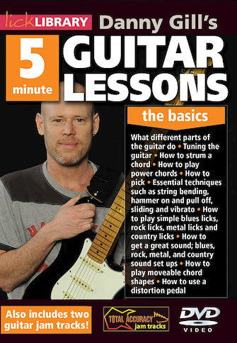 Five-Minute Guitar Lessons - Danny Gill