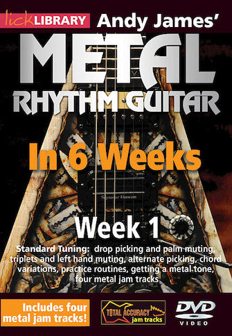 Metal Rhythm Guitar in 6 Weeks