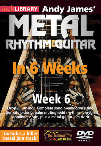 Metal Rhythm Guitar in 6 Weeks