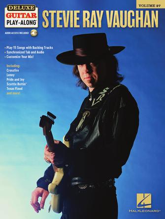 Vaughan, Stevie Ray - Deluxe Guitar Play-Along Vol. 27