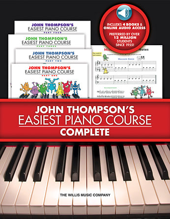 Thompson, John - Easiest Piano Course Complete - Boxed Set