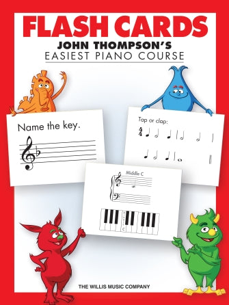 Flash Cards - John Thompson's Easiest Piano Course