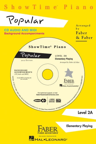 Showtime Piano Popular CD