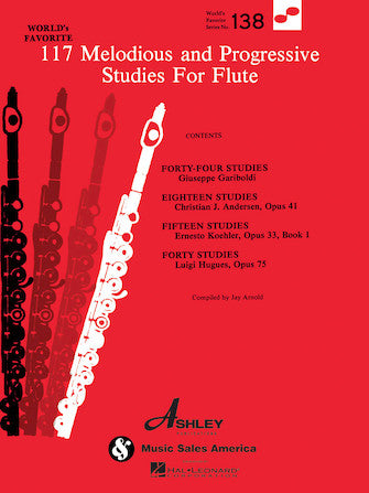 One Hundred Seventeen Melodious and Progressive Studies for Flute