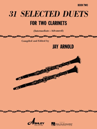 Thirty-One Selected Duets for Two Clarinets