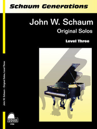 Generations: John W. Schaum Original Solos