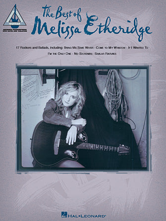 Etheridge, Melissa - Best of - Guitar Recorded Versions