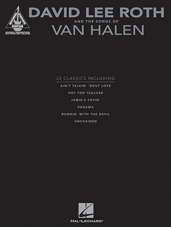 Roth, David Lee, and the Songs of Van Halen