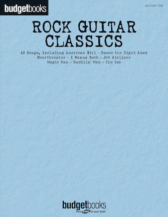 Rock Guitar Classics - Budget Book