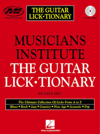 Guitar Lick?tionary