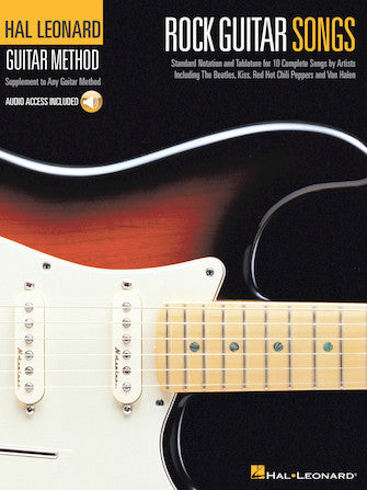 Rock Guitar Songs - Hal Leonard Guitar Method