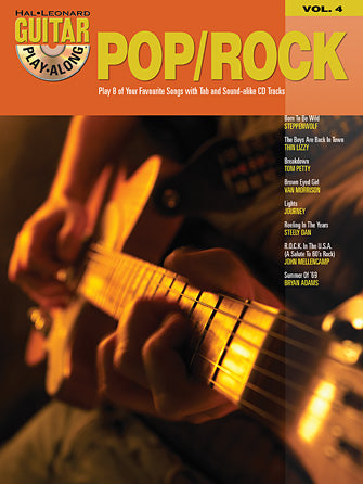 Pop/Rock - Guitar Play-Along Volume 4