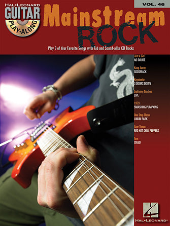 Mainstream Rock - Guitar Play-Along Volume 46