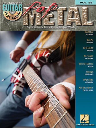 Pop Metal - Guitar Play-Along Volume 55