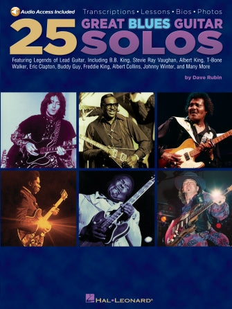 Twenty-Five Great Blues Guitar Solos