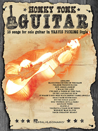 Honky Tonk Guitar - 16 Songs Arranged for Solo Guitar