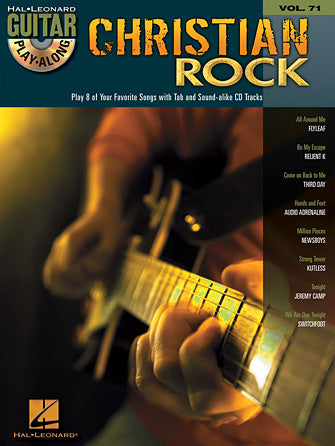 Christian Rock - Guitar Play-Along Volume 71