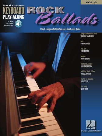 Rock Ballads - Keyboard Play-Along Volume 6