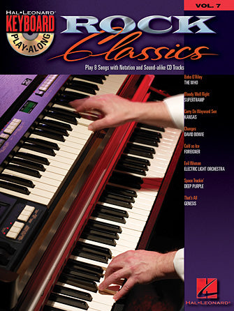 Rock Classics - Keyboard Play-Along Volume 7