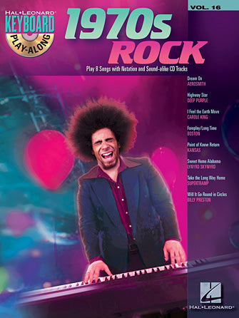 Nineteen-Seventies (1970s) Rock - Keyboard Play-Along Vol. 16