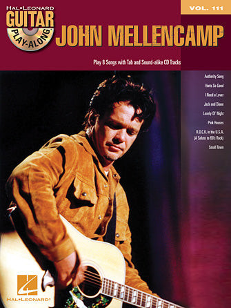 Mellencamp, John - Guitar Play-Along Volume 111