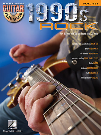 Nineteen Nineties (1990s) Rock - Guitar Play-Along Vol. 131