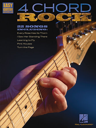 Four Chord Rock - Easy Guitar with Tab