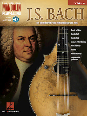 Bach, J.S. - Mandolin Play-Along Vol. 4