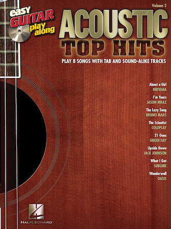 Acoustic Top Hits -  Easy Guitar Play-Along Volume 2