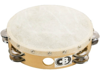 8 inch. Double Row Tambourine