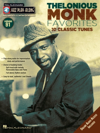 Monk, Thelonious -?Favorites: Jazz Play Along, Vol. 91