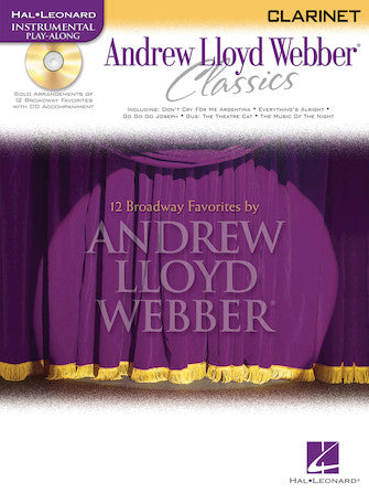 Lloyd Webber, Andrew - Classics - Instrumental Book/CD Packs