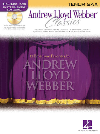 Lloyd Webber, Andrew - Classics - Instrumental Book/CD Packs