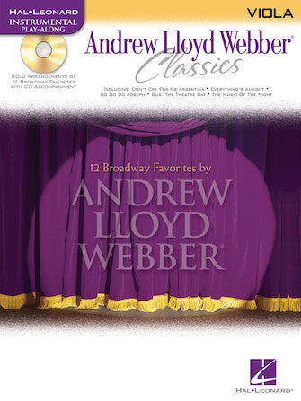 Lloyd Webber, Andrew - Classics - Instrumental Book/CD Packs